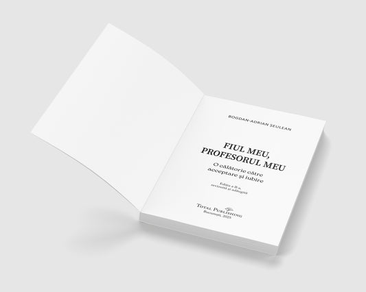 Fiul meu, profesorul meu – Carte tipărită