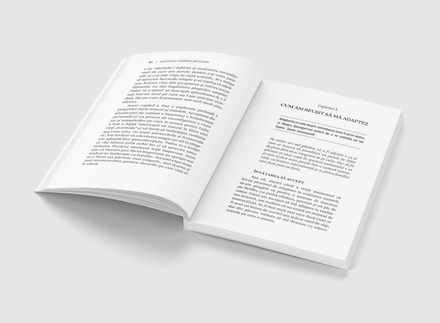 Fiul meu, profesorul meu – Carte tipărită